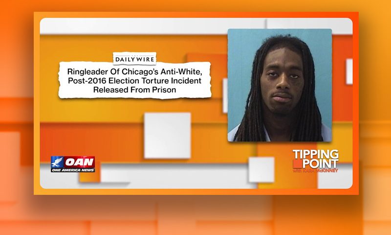 Video still from Tipping Point on One America News Network