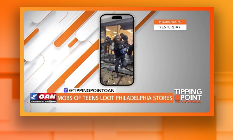 Video still from Tipping Point on One America News Network