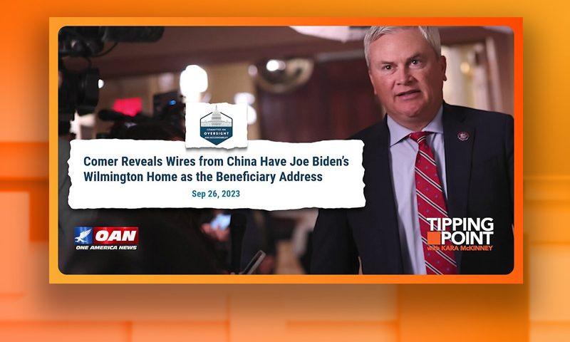 Video still from Tipping Point on One America News Network