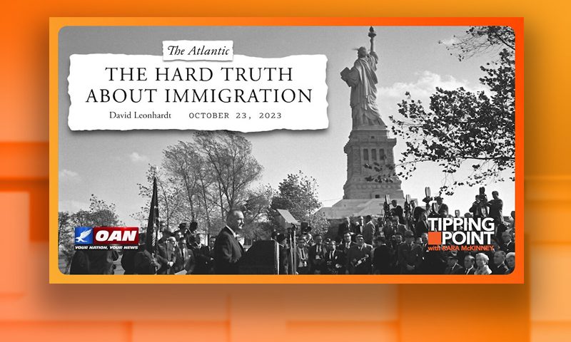 Video still from Tipping Point on One America News Network