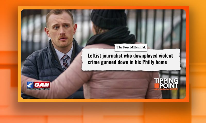 Video still from Tipping Point on One America News Network