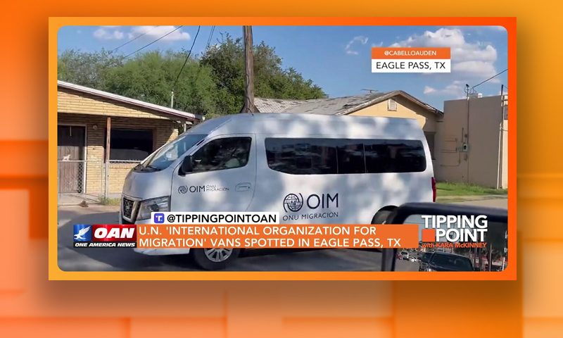 Video still from Tipping Point on One America News Network