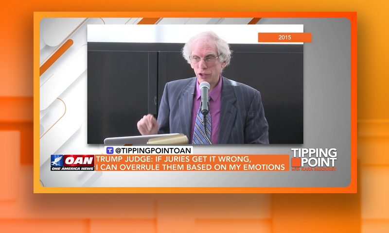 Video still from Tipping Point on One America News Network