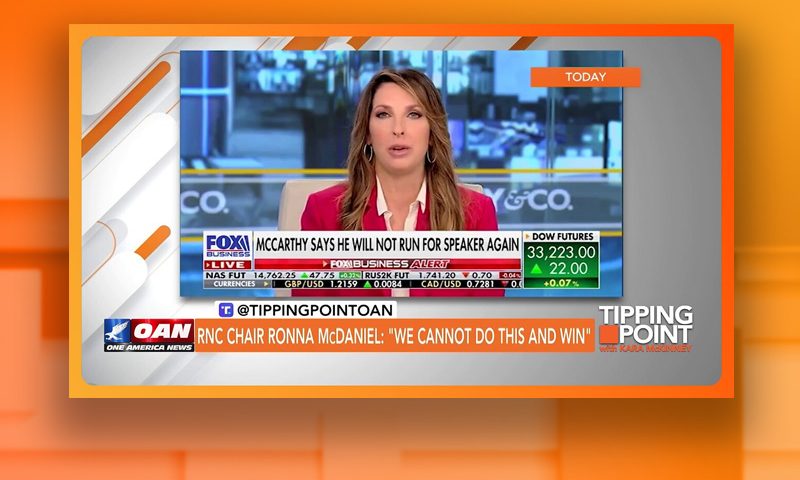 Video still from Tipping Point on One America News Network