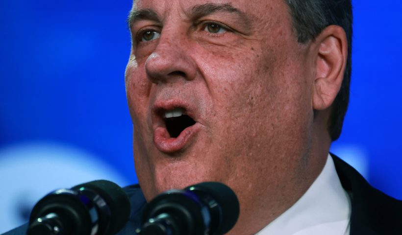 KISSIMMEE, FLORIDA - NOVEMBER 04: Republican presidential candidate and former Governor of New Jersey Chris Christie speaks during the Florida Freedom Summit at the Gaylord Palms Resort on November 04, 2023 in Kissimmee, Florida. The Republican Party of Florida hosted the summit as candidates continue to campaign across the country. (Photo by Joe Raedle/Getty Images)