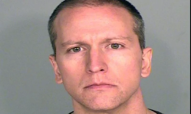 Former Minneapolis police officer Derek Chauvin Arrested For George Floyd Death UNSPECIFIED LOCATION AND DATE: (EDITORS NOTE: Best quality available) In this handout provided by Ramsey County Sheriff's Office, former Minneapolis police officer Derek Chauvin poses for a mugshot after being charged in the death of George Floyd . Bail for Chauvin, who is charged with third-degree murder and manslaughter, is set at $500,000. The death sparked riots and protests in cities throughout the country after Floyd, a black man, was killed in police custody in Minneapolis on May 25. (Photo by Ramsey County Sheriff's Office via Getty Images)