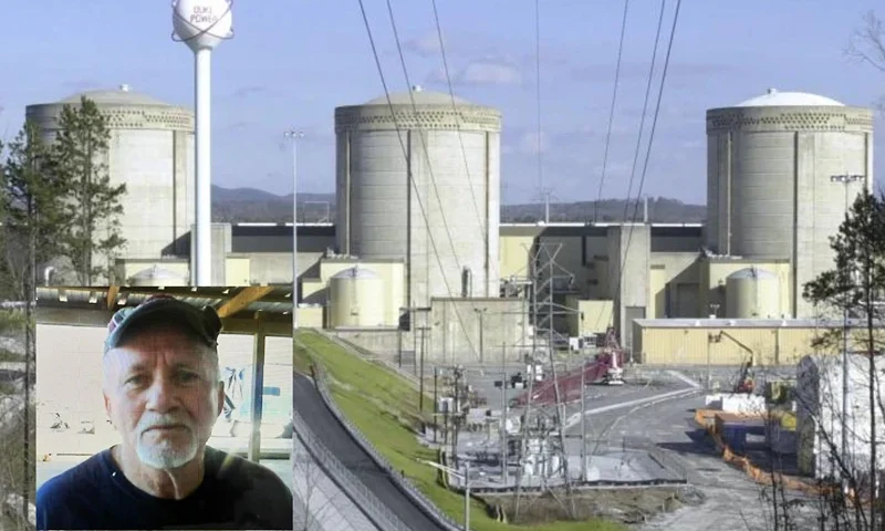 B| Photo shows Oconee Nuclear Station in Seneca, S.C. A driver tried to crash through the exit gates of a South Carolina nuclear plant Thursday, Nov. 2, 2023 about an hour after security asked the same car to leave when it tried to enter, authorities said.(AP Photo/Mary Ann Chastain, File) F| Oconee County Sheriff’s Office