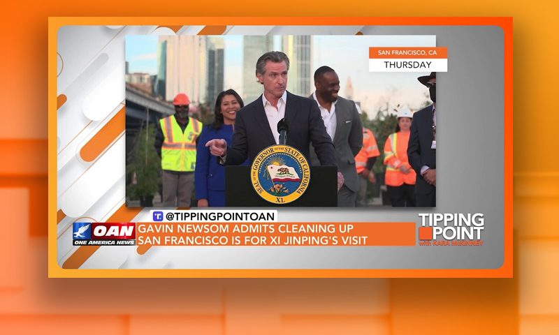 Video still from Tipping Point on One America News Network