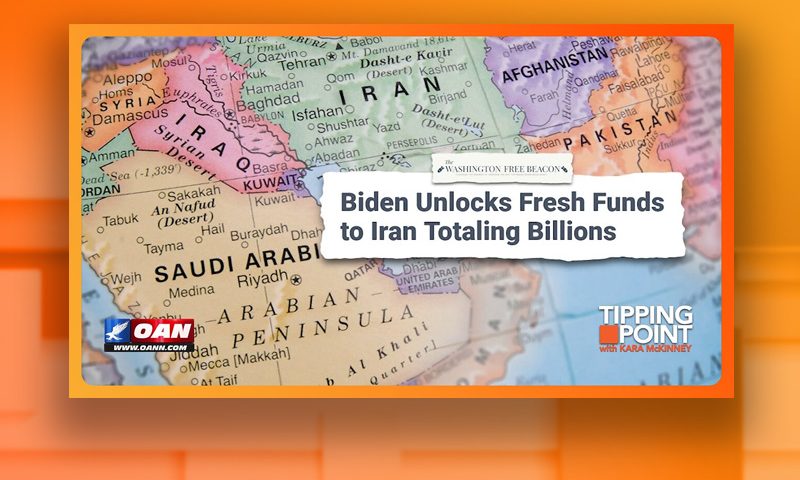 Video still from Tipping Point on One America News Network