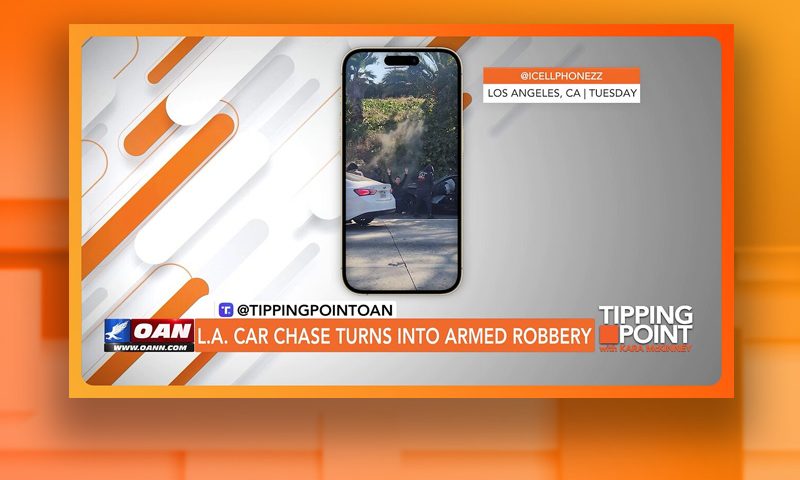 Video still from Tipping Point on One America News Network