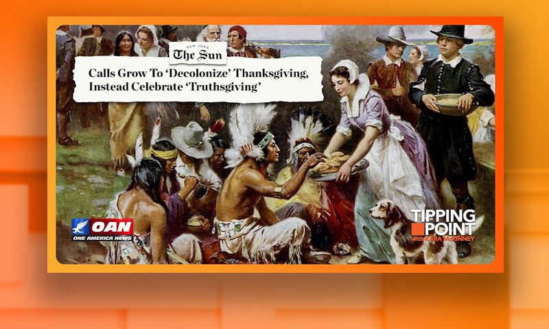 Video still from Tipping Point on One America News Network