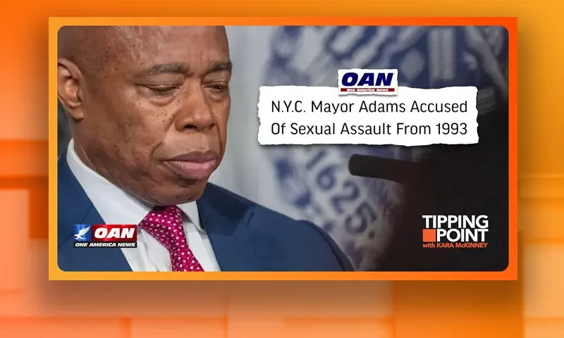 Video still from Tipping Point on One America News Network