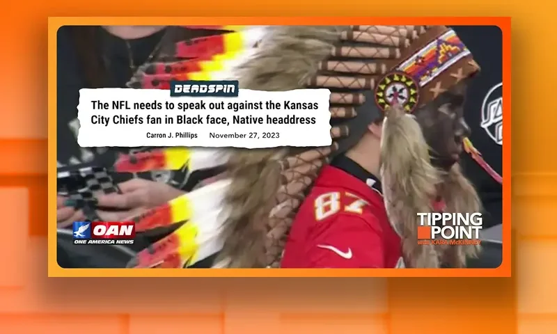 Video still from Tipping Point on One America News Network