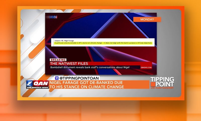 Video still from Tipping Point on One America News Network