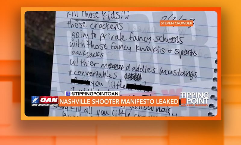 Video still from Tipping Point on One America News Network