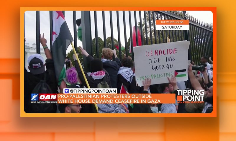 Video still from Tipping Point on One America News Network