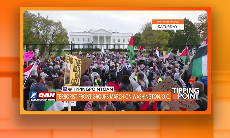 Video still from Tipping Point on One America News Network