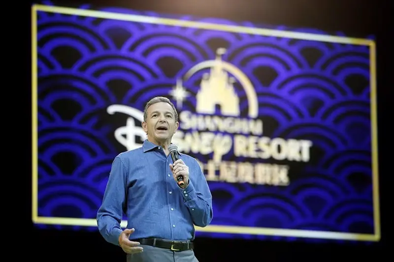 Disney's Chief Executive Officer Bob Iger holds a news conference at Shanghai Disney Resort as part of the three-day Grand Opening events in Shanghai, China, June 15, 2016. REUTERS/Aly Song/File Photo