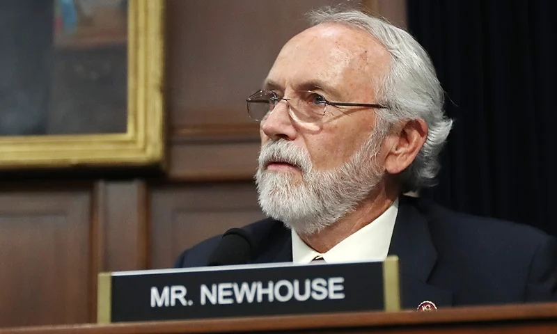 U.S. Immigration And Customs Enforcement Acting Director Matthew T. Albence Testifies Before House Appropriations Committee WASHINGTON, DC - JULY 25: The House Appropriations Committee's Homeland Security Subcommittee member Rep. Dan Newhouse (R-WA) questions Immigration and Customs Enforcement Acting Director Matt Albence during a hearing in the Rayburn House Office Building on Capitol Hill July 25, 2019 in Washington, DC. Albence testified that the increase in the number of people illegally crossing the U.S.-Mexico border has stretched his agency's budget to the breaking point. (Photo by Chip Somodevilla/Getty Images)
