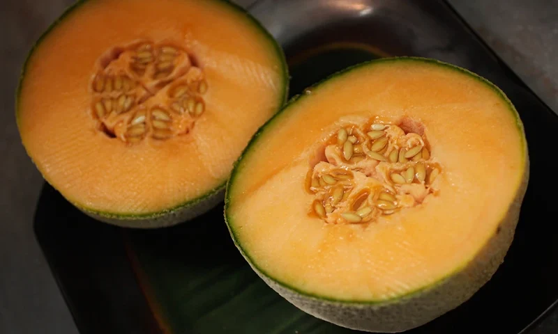 MIAMI, FL - SEPTEMBER 29: In this photo illustration a cantaloupe is seen sliced open on September 29, 2011 in Miami, Florida. The Centers for Disease Control and Prevention reported that cantaloupe from Jensen Farms of Holly, Colorado have the bacterium listeria and so far, the outbreak has sickened more than 70 people, and killed up to 16, in 18 states. (Photo Illustration by Joe Raedle/Getty Images)