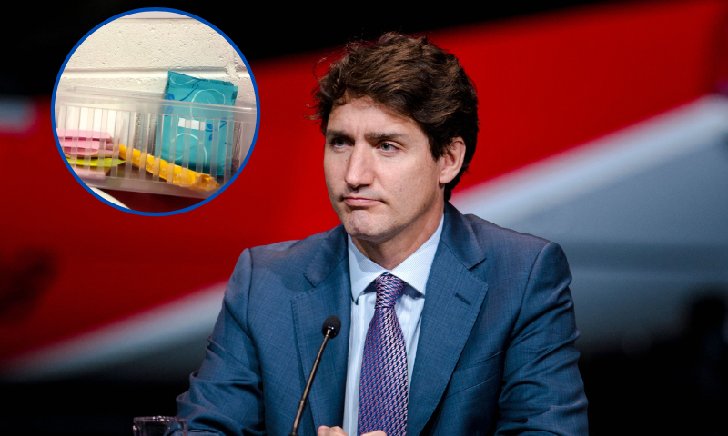 F| CANADA-POLITICS-TRUDEAU Canadian Prime Minister Justin Trudeau holds a press conference on the airline industry in Montreal, Quebec on July 15, 2021. - The funding announcement, towards greener aeronautic companies and electric aeronautics, was done in conjunction with the Quebec Prime Minister François Legault, and various company CEOs, such as CAE and Pratt and Whitney Canada. (Photo by Andrej Ivanov / AFP) (Photo by ANDREJ IVANOV/AFP via Getty Images) B| AFC Bournemouth v Manchester City - Premier League BOURNEMOUTH, ENGLAND - MARCH 02: Free sanitary products for women made available by the Cherries Trust at AFC Bournemouth ahead of the Premier League match between AFC Bournemouth and Manchester City at Vitality Stadium on March 02, 2019 in Bournemouth, United Kingdom. (Photo by Catherine Ivill/Getty Images)