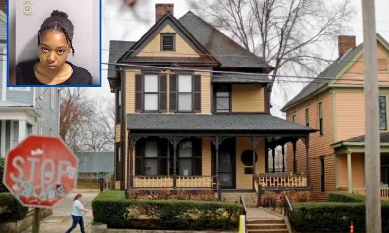 F| Laneisha Shantrice Henderson (Atlanta Police Department) B| The Atlanta home where Rev. Martin Luther King Jr. was born. (David Goldman / AP file)