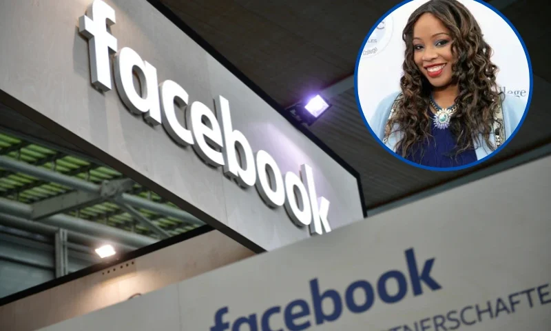 B| CeBIT Technology Trade Fair 2018 HANOVER, GERMANY - JUNE 12: The Facebook logo is displayed at the 2018 CeBIT technology trade fair on June 12, 2018 in Hanover, Germany. The 2018 CeBIT is running from June 11-15. (Photo by Alexander Koerner/Getty Images) F| National Alumnae Association Of Spelman College Los Angeles Chapter's Sisters' Awards Brunch LOS ANGELES, CALIFORNIA - MARCH 08: Barbara Furlow-Smiles attends the 2020 Sisters' Awards at Skirball Cultural Center on March 08, 2020 in Los Angeles, California. (Photo by Robin L Marshall/Getty Images)