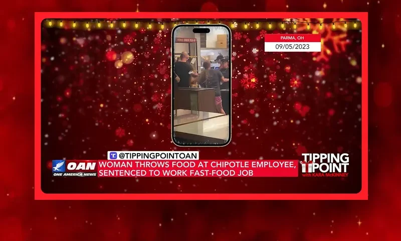 Video still from Tipping Point on One America News Network