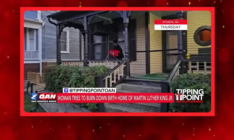 Video still from Tipping Point on One America News Network