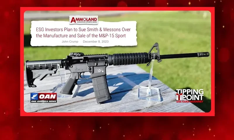 Video still from Tipping Point on One America News Network