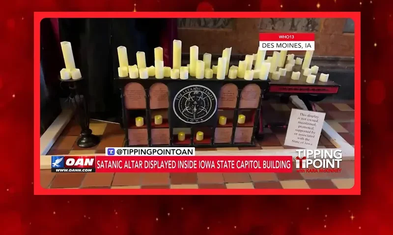 Video still from Tipping Point on One America News Network