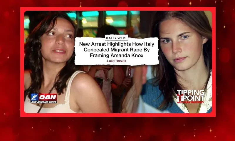 Video still from Tipping Point on One America News Network