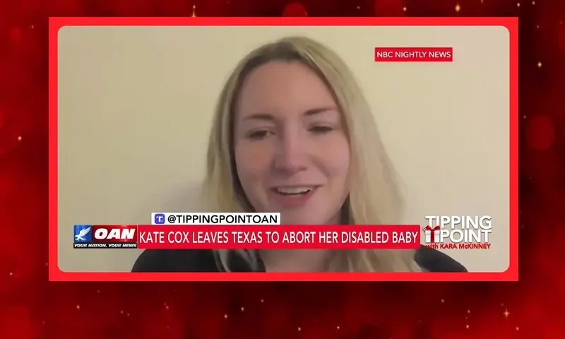 Video still from Tipping Point on One America News Network