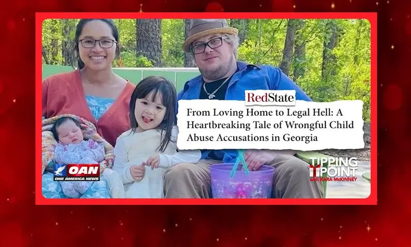 Video still from Tipping Point on One America News Network