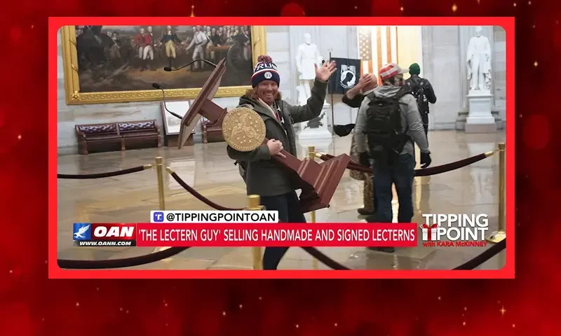 Video still from Tipping Point on One America News Network