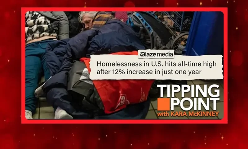 Video still from Tipping Point on One America News Network
