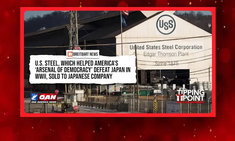 Video still from Tipping Point on One America News Network