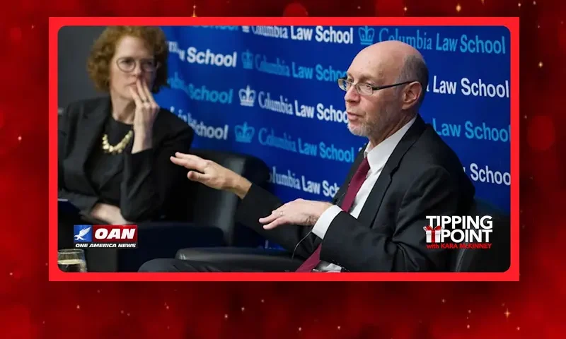 Video still from Tipping Point on One America News Network