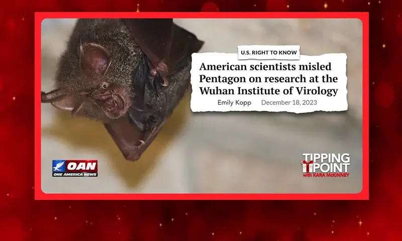Video still from Tipping Point on One America News Network