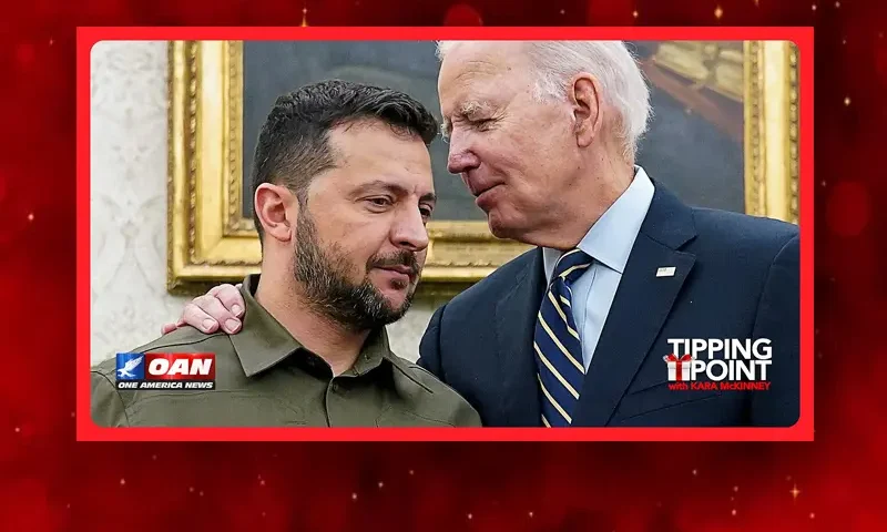 Video still from Tipping Point on One America News Network