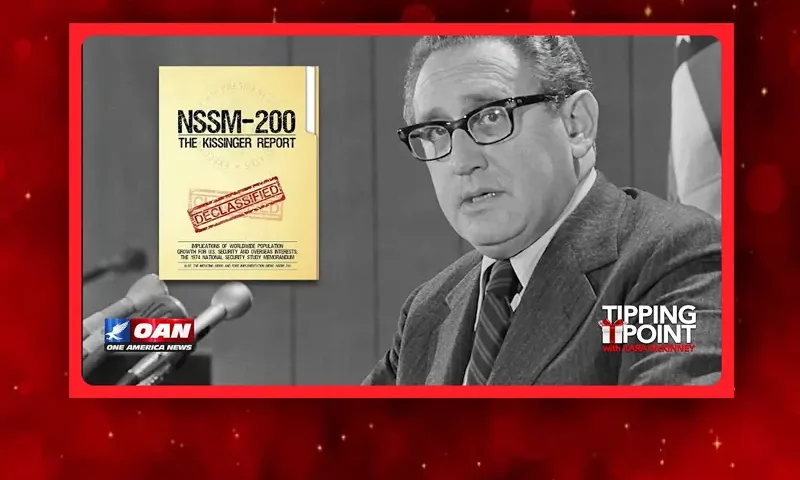 Video still from Tipping Point on One America News Network