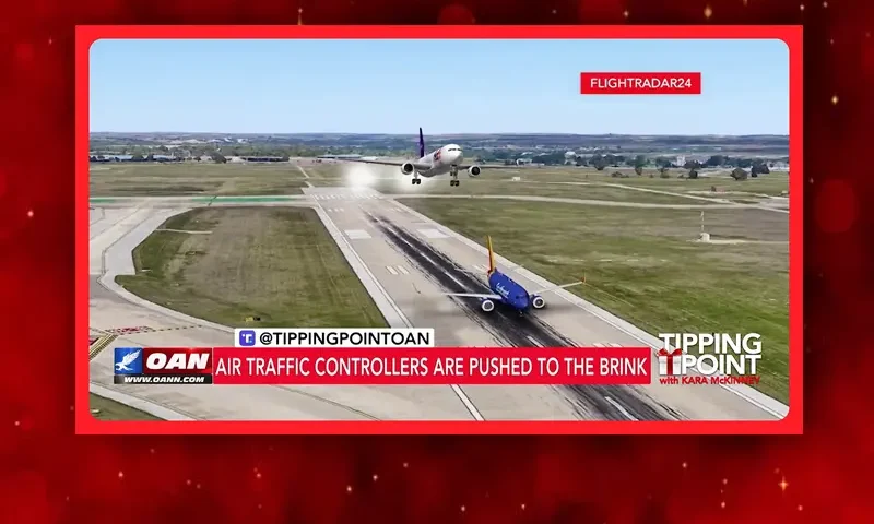 Video still from Tipping Point on One America News Network
