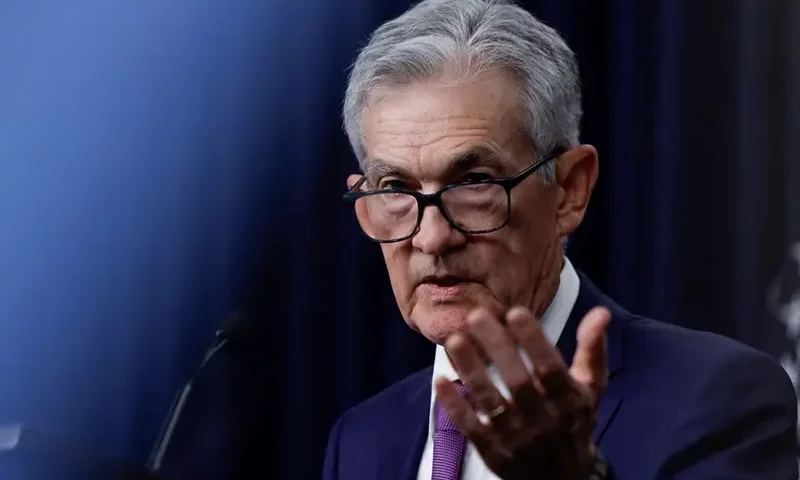 Federal Reserve Chair Jerome Powell holds a press conference following the release of the Fed's interest rate policy decision at the Federal Reserve in Washington, U.S., January 31, 2024. REUTERS/Evelyn Hockstein