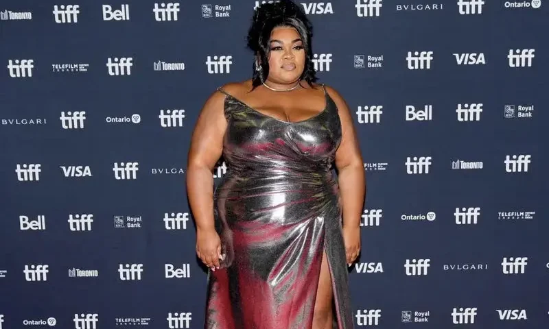 Cast member Da'Vine Joy Randolph attends the world premiere of "On the Come Up" at the Toronto International Film Festival (TIFF) in Toronto, Ontario, Canada September 8, 2022. REUTERS/Mark Blinch/File Photo
