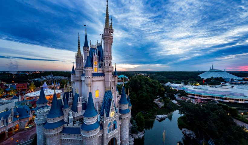 LAKE BUENA VISTA, FL - OCTOBER 8: In this handout photo provided by Walt Disney World Resort, Magic Kingdom Park (pictured) is seen on October 8, 2014. Magic Kingdom Park and Disney's Animal Kingdom will begin to reopen on July 11, 2020, followed by EPCOT and Disney's Hollywood Studios on July 15, 2020. (Photo by Matt Stroshane/Walt Disney World Resort via Getty Images)