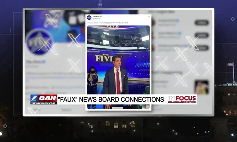 Video still from In Focus on One America News Network