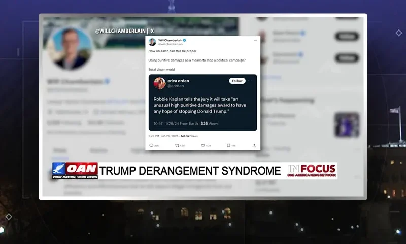 Video still from In Focus on One America News Network