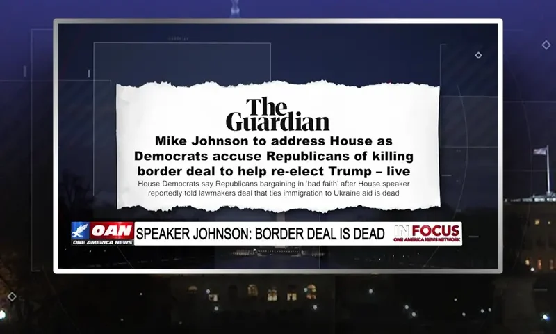 Video still from In Focus on One America News Network