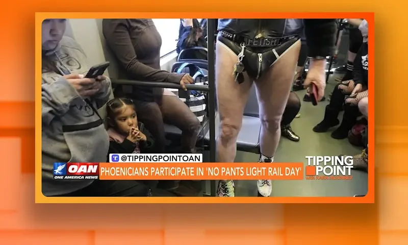 Video still from Tipping Point on One America News Network