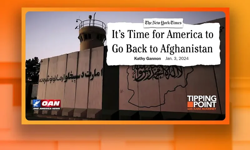 Video still from Tipping Point on One America News Network